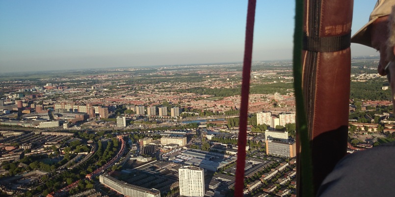 Ballonvaart over Den Haag